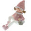 Pink Girl Christmas Decoration