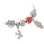 Silver Dove Charms Bracelet