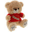 Light Brown teddy Bear with love U T-shirt