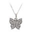 Small Butterfly Silver Neckalce