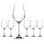 6 Glass Get for Wine Chrystal Venice