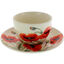 Tea Cup with Poppies