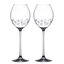 Set of 2 Chrystal Wine Glasses Elegance Arabesque