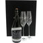 Gift Set with Wine and Glasses Time Flies