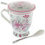 Mug With Spoon Roses