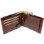 Men's Leather Wallet Brown Greenland