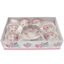 Set 6 Cesti Portelan Pink Butterfly