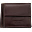 Brown Leather Wallet with Money Clip