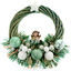 Christmas Green Angel Door Decoration