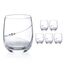 Set of 6 Whisky Glasses Cristal Silhouette City