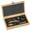 Set of 5 Wine Accessories in Bamboo Box