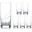 Set 6 Pahare Cristal Long Drink Lux Aurora