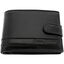 Man's Black Leather Wallet Corvo