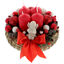 Red Advent Wreath