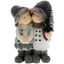 Illuminated large children's figurine pair