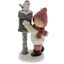 Illuminated child figurine with mailbox