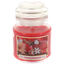 Gingerbread scented red candle