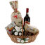 Pastel Christmas gift basket