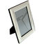 Silver-plated photo frame Waves 10x15 cm