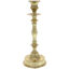 Golden metallic candlestick