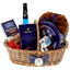 Easter gift basket with Blue Curacao