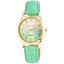 Pastel green women's wristwatch