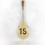 Wine bottle with no.15