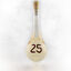 Wine bottle with no. 25
