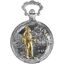 Fishing gift pocket watch