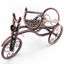 Tricycle wine bottle holder