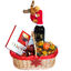 Moose Christmas Gift Basket