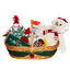 Sweet Teddy Bear Christmas Gift Basket