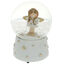 Angel musical snow globe 14 cm