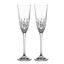 Set of 2 Kate crystal champagne glasses