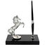 Highclass Silver Horse pen holder