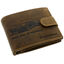 RFID collector's car brown leather wallet