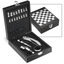 Wine set with chess game