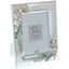 Silver wedding roses photo frame 19cm