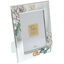 Gold wedding roses photo frame 26cm