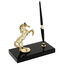 Highclass golden horse pen holder