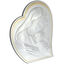 Silver plated heart icon Virgin Mary 33cm