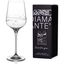 Spiral Diamante crystal wine glass 450ml