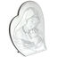 Silver icon Virgin Mary heart 19cm