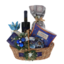 Christmas gift basket Wine Chocolate