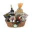 Gift basket Christmas roses for the holidays