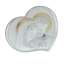 Holy Family silver heart icon 15cm