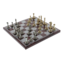 Elegant Magnetic Chess with wooden support 17 cm