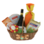 Easter Gift Basket with muffins and Australian Chardonnay wine