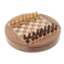 Exclusive Magnetic Chess Set with drawer Maple and Acacia wood