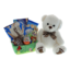 Gift basket for children of bunny sweets and teddy bear